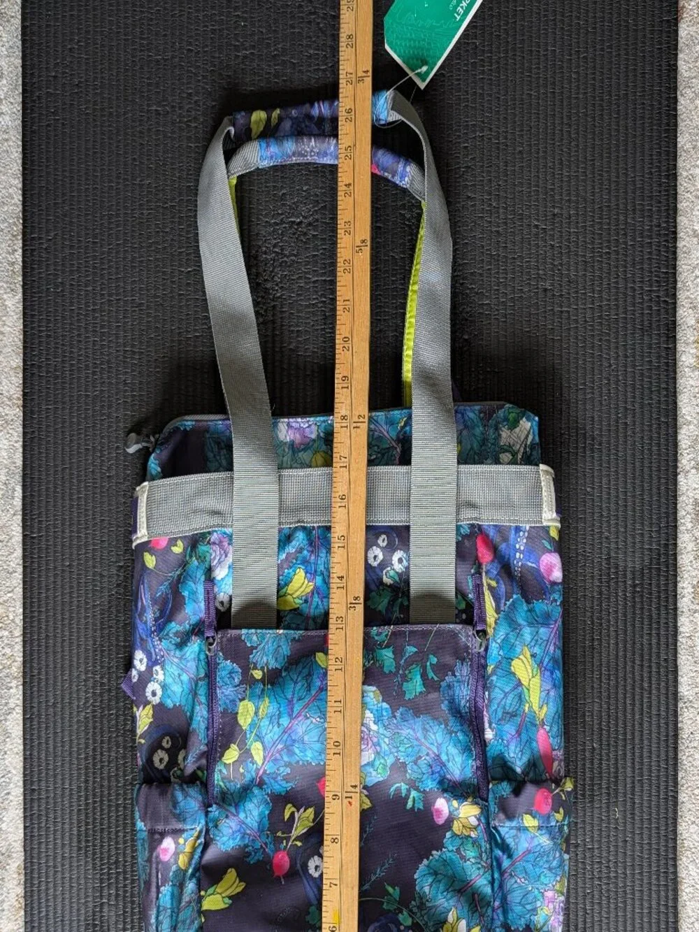 Detours Ballard Market Pannier/ Tote/ Backpack Bike Bag Kaleidoscope Dream Print